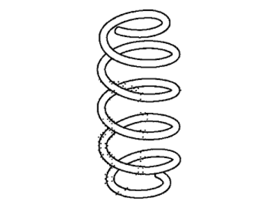 Honda 51406-SZA-A51 Spring, Left Front