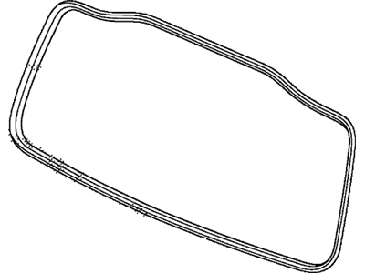 Honda 74441-SZA-A01 Weatherstrip, Glass Hatch