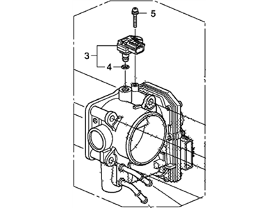 Honda 16400-RN0-A01 Throttle Body, Electronic Control (Gmc1E)