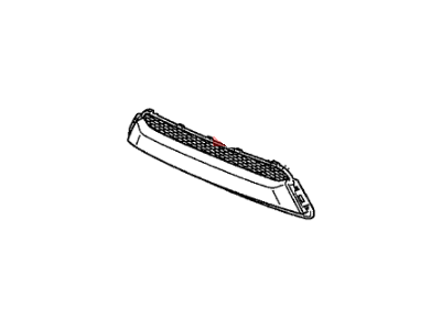 Honda 71103-SZA-A50 Mesh, Front Bumper