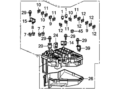 Honda Relay Block - 38250-SZA-A51