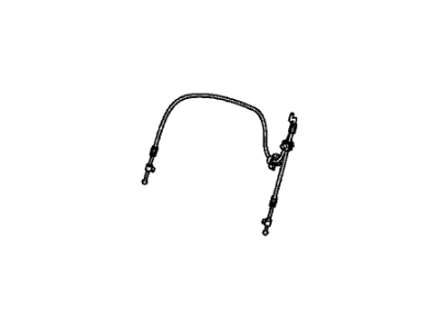 Honda 81764-SZA-A01 Cable A, Middle Seat Walk-In