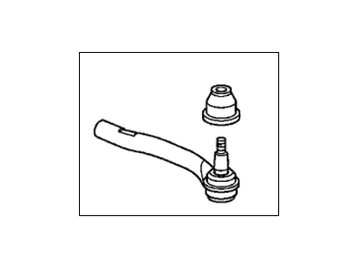 Honda 53540-STX-A02 End, Passenger Side Tie Rod