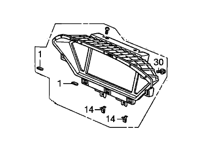 Honda 39811-SZA-305 Panel Assy., Navigation