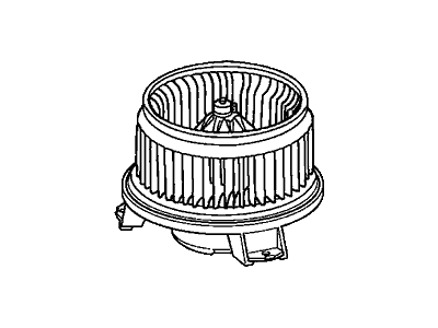 Honda 79310-STX-A01 Motor Assembly, Fan