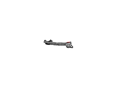 Honda 71145-SZA-A50 Beam, L. FR. Bumper Corner (Upper)