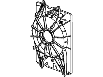 Honda 19015-RN0-A01 Shroud