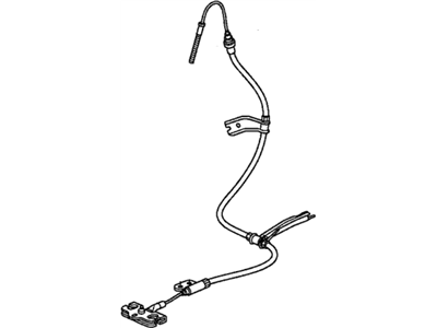 2012 Honda Pilot Parking Brake Cable - 47210-SZA-A01