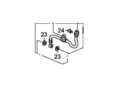 2014 Honda Pilot Brake Line - 01464-SZA-R00