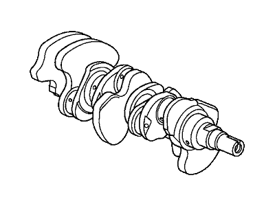 Honda 13310-R70-A00 Crankshaft