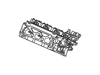 2011 Honda Pilot Cylinder Head - 10005-RN0-A06