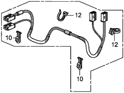 2013 Honda Pilot Antenna Cable - 39159-SZA-A30