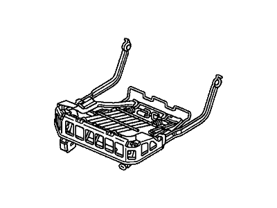 Honda 81336-SZA-A01 Frame, R. Middle Seat Cushion