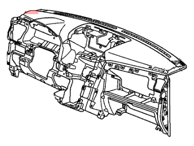 Honda Pilot Instrument Panel - 77100-SZA-A03ZB