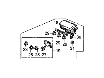 Honda 77851-SZA-A20 Module, Passenger