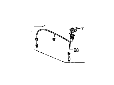 Honda 81729-SZA-A01ZB Lever, L. Middle Seat Reclining *NH167L* (GRAPHITE BLACK)