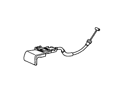 Honda Pilot Parking Brake Cable - 47220-SZA-A01ZB