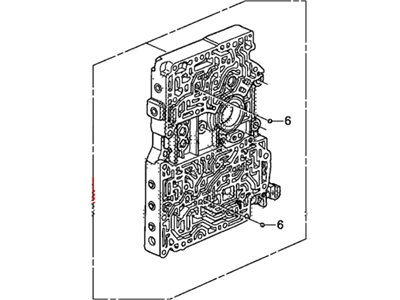 Honda 27000-PRP-030 Body Assembly, Main Valve