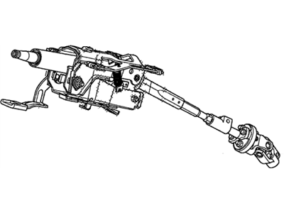 Honda 53200-TP6-A61 Column Assembly, Steering (Driver Side)