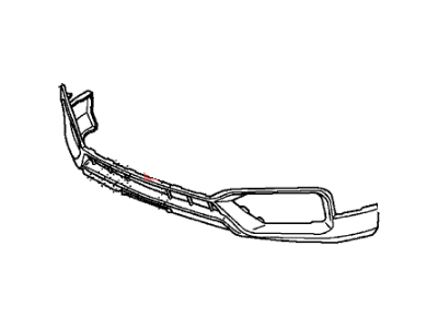 Honda 04712-TP6-A90 Face, Front Bumper (Lower) (Dot)