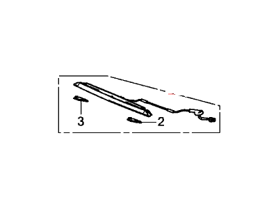 Honda 34270-TP6-A01 Light Assy., High Mount Stop