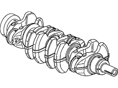 Honda 13310-R40-A00 Crankshaft