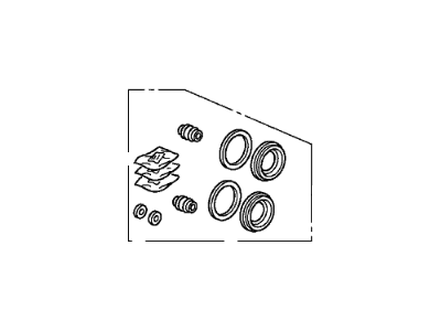 Honda CR-V Brake Caliper - 01463-T0A-A01