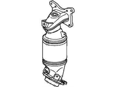 Honda Crosstour Catalytic Converter - 18190-5J0-A00