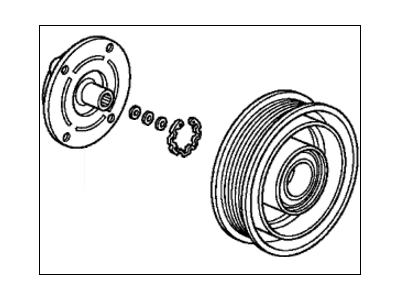 Honda Crosstour A/C Clutch - 38900-RKC-003