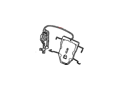 Honda 81590-TA0-A72 Lumbar L, FR Back