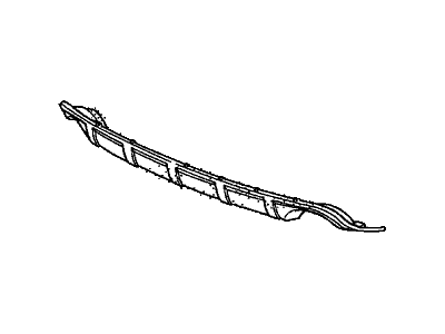 Honda 71503-TP6-A50 Garnish, RR. Bumper Face Skid