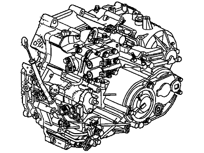 2012 Honda Crosstour Transmission Assembly - 20021-RBS-000