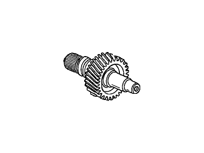 Honda 29021-RJF-T00 Shaft, Transfer Driven Gear