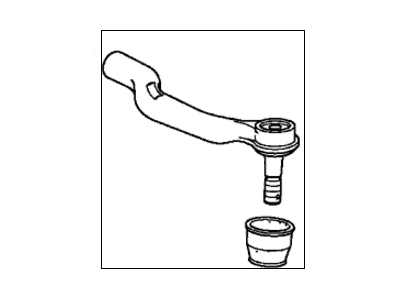 Honda 53540-TP6-A02 End Complete, Tie Rod