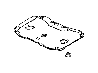 Honda 74141-TP6-A00 Insulator, Hood