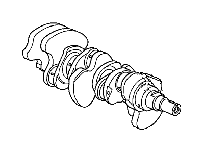 Honda Crosstour Crankshaft - 13310-5G0-A00