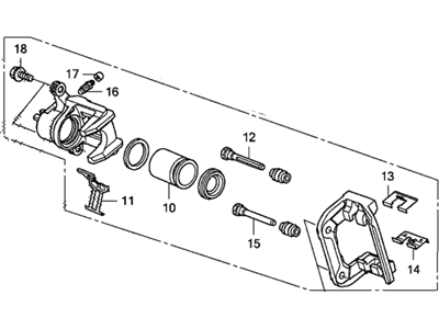 Honda 43019-T0G-A01