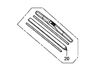 Honda 76630-TA0-A01