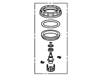 Honda Accord Fuel Pressure Regulator - 17052-TK4-A00