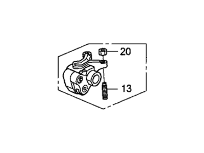 Honda 14620-RGW-A00 Arm Assembly, Intake Rocker