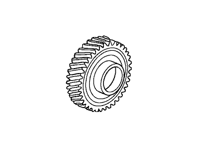 Honda 23420-5B7-000 Gear Assy., Countershaft Low