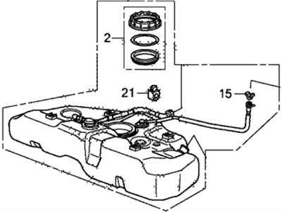 Honda 17044-TA5-A00