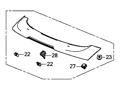 Honda 74900-TP6-A01ZE