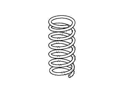 2011 Honda Crosstour Coil Springs - 52441-TP6-A02