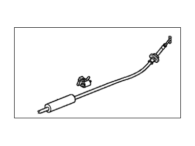 2013 Honda Crosstour Hood Cable - 74130-TP6-A01