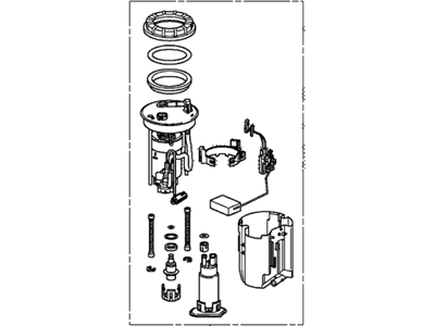 Honda 17045-TY4-A11 Module Set, Fuel Pump