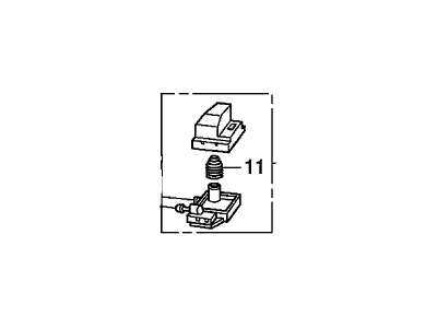 Honda 17743-TA0-A02 Box, Fuel Drain