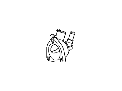 Honda 19320-R40-A01 Case, Thermostat (Nippon Thermostat)