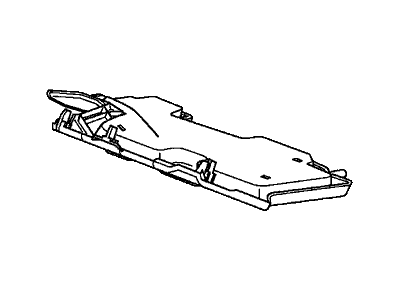 Honda 77346-TA6-A01 Cover, Passenger (Lower)