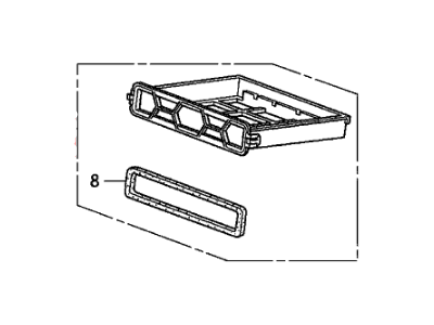 Honda 80297-SEA-941 Frame Set